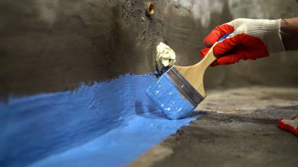 SJ Waterproofing Pros commercial waterproofing team near Maywood, NJ
